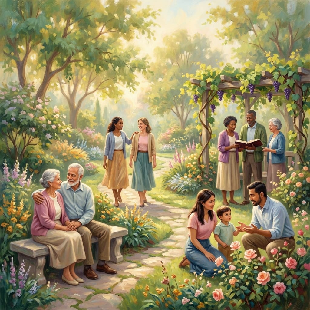 bible verses about relationships — faith and love symbolism