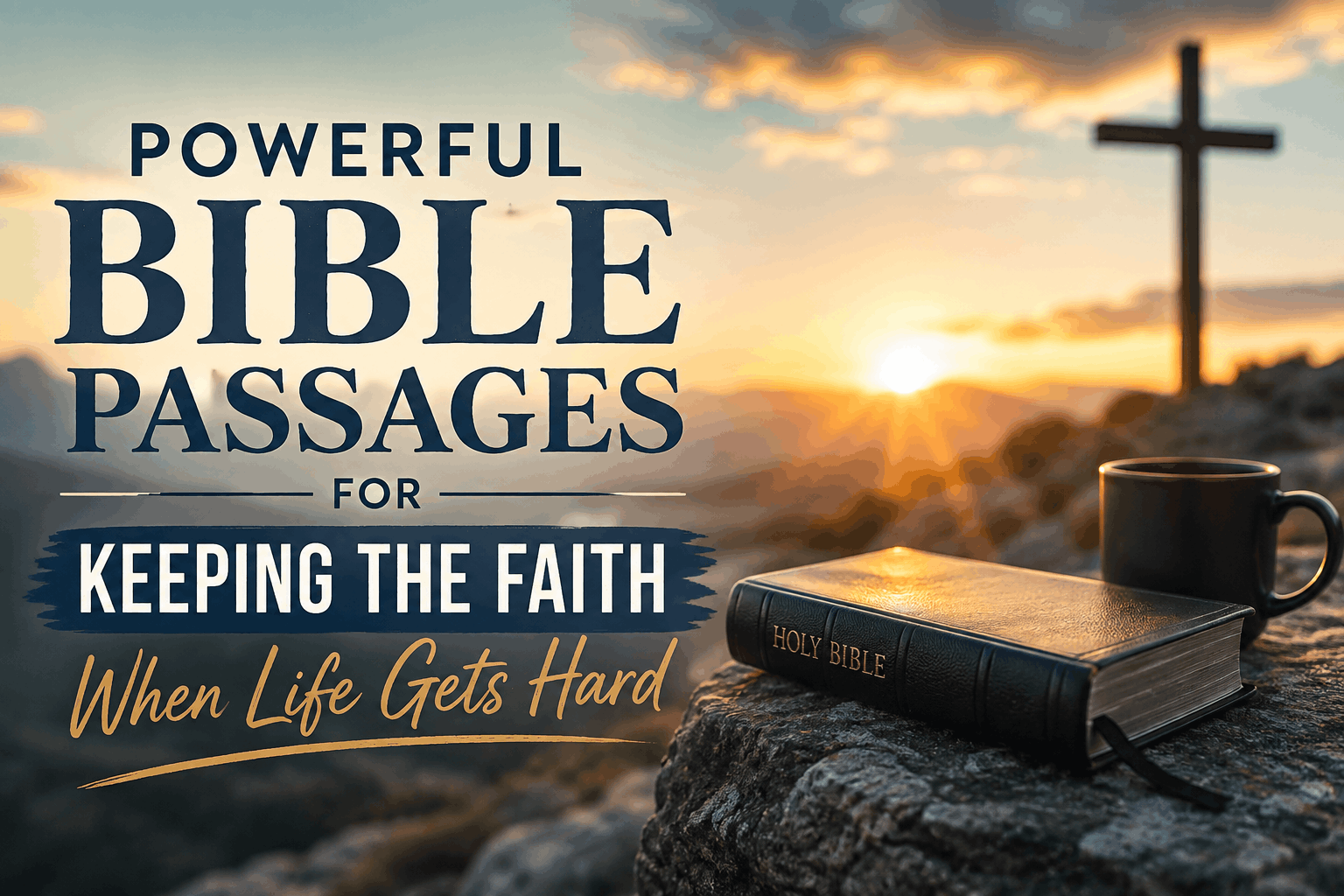 powerful bible passages for keeping the faith when life gets hard