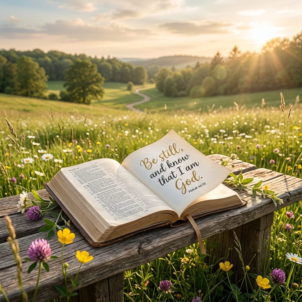 psalm 4610 — be still and know that i am god