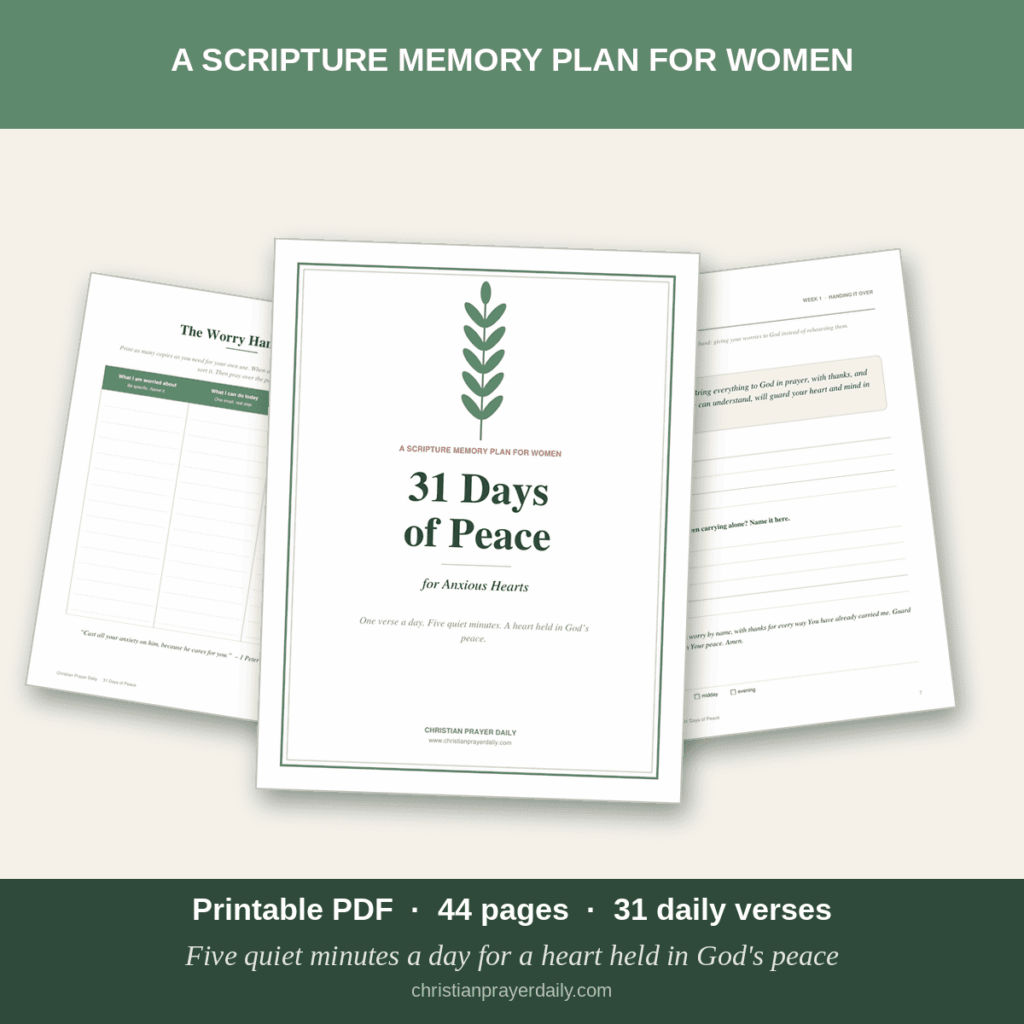 31 days of peace scripture memory plan (1)