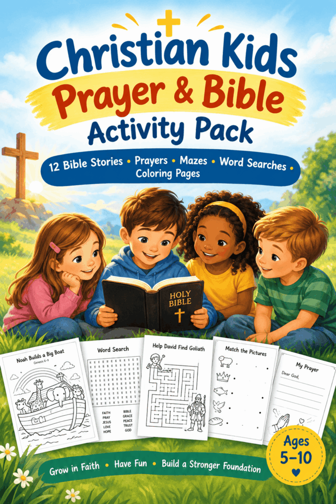 christian kids prayer activity pack (1)